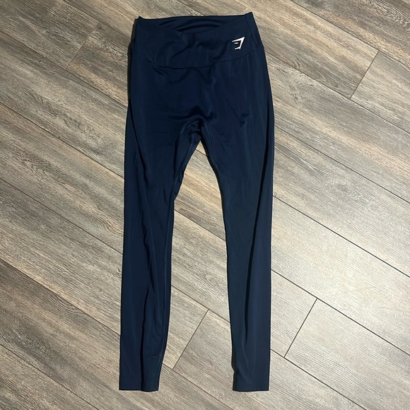 GymShark Dark Blue Leggings - Picture 2 of 3